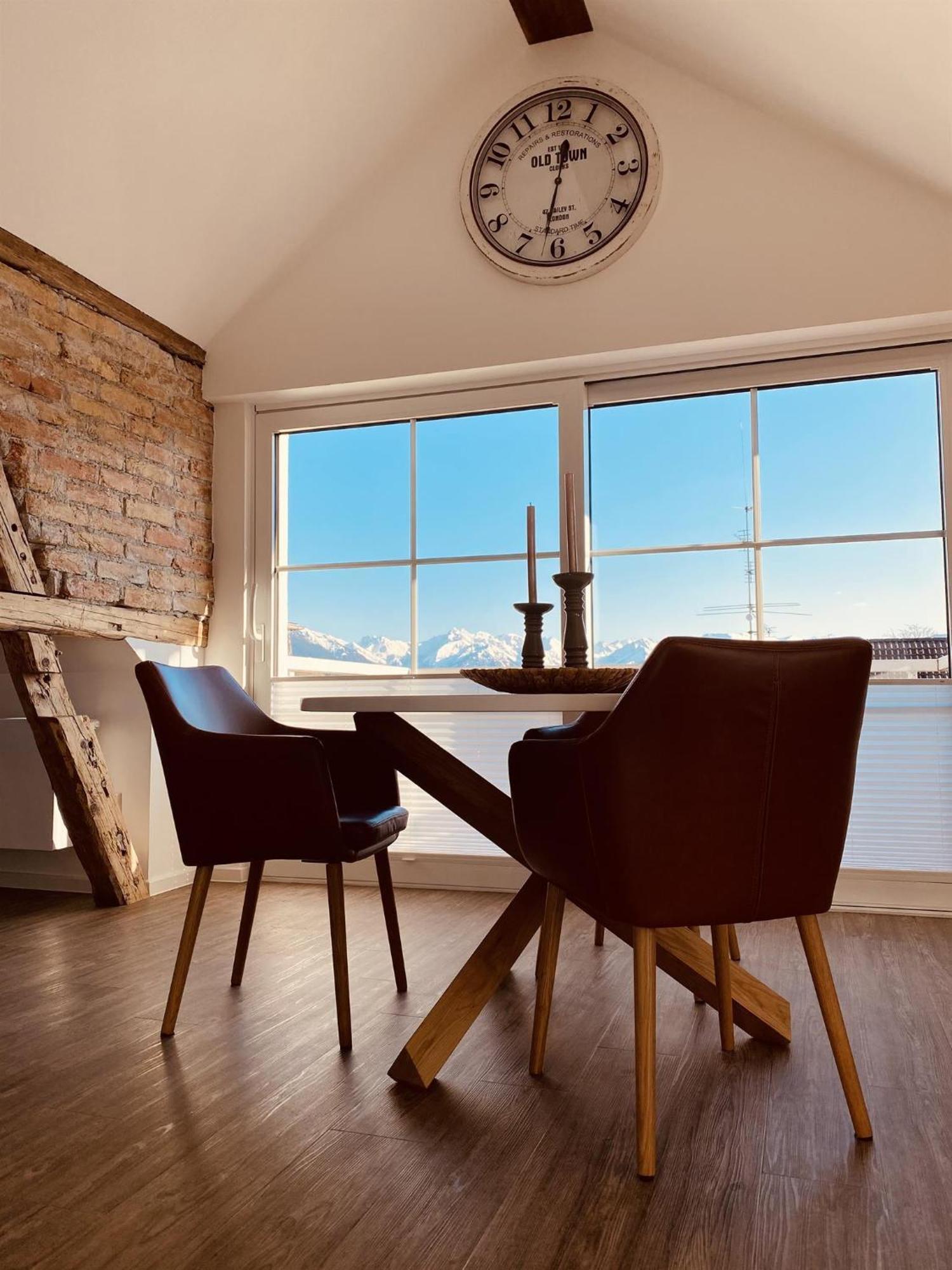 Penthouse Im Dachgeschoss Apartment Sonthofen Bagian luar foto