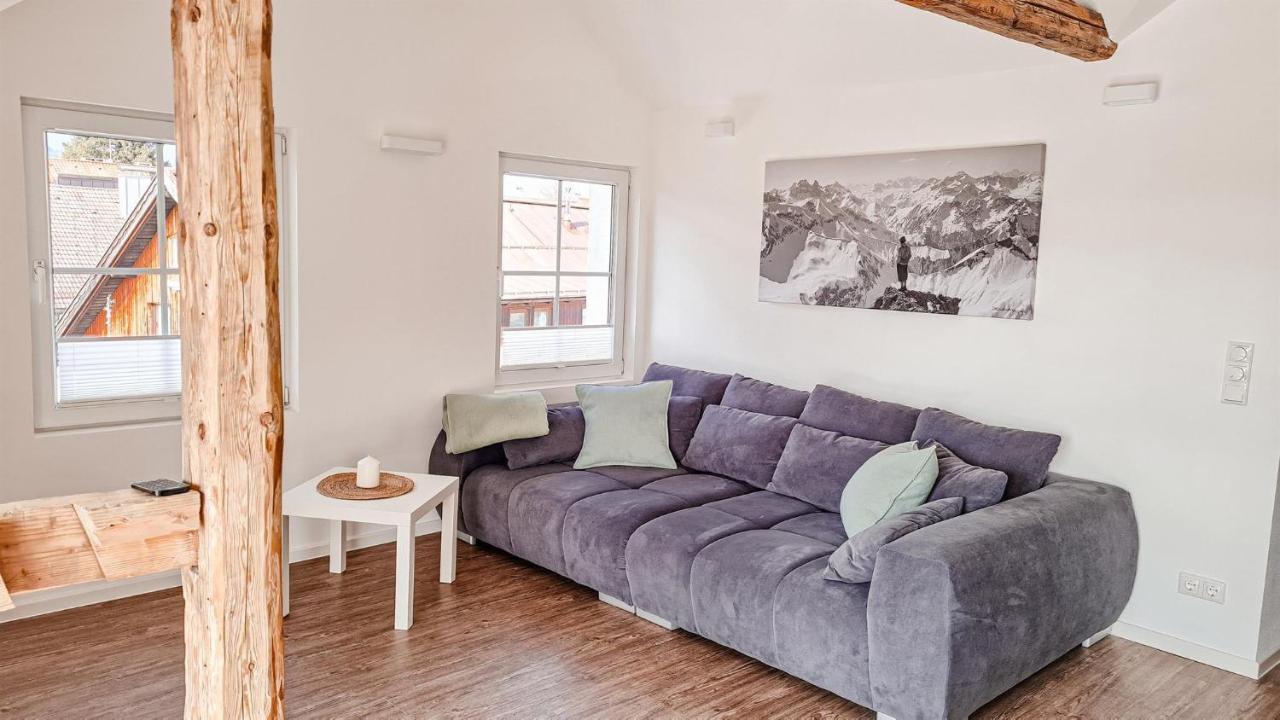 Penthouse Im Dachgeschoss Apartment Sonthofen Bagian luar foto