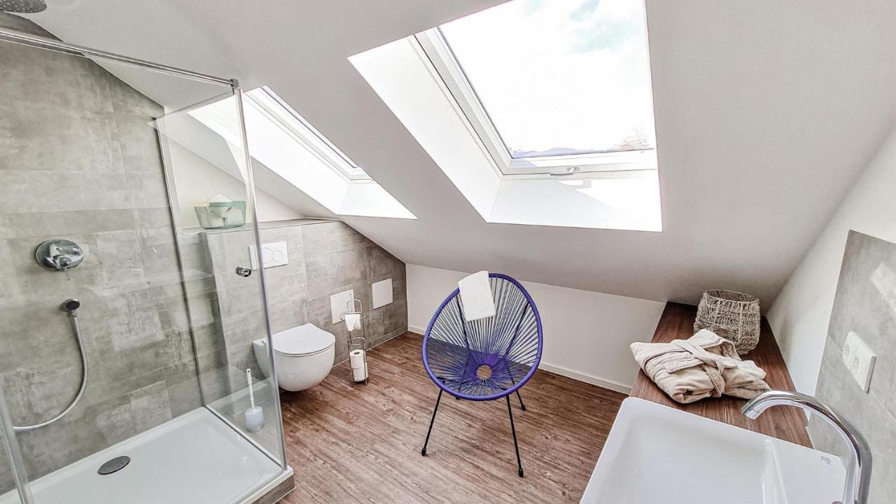 Penthouse Im Dachgeschoss Apartment Sonthofen Bagian luar foto