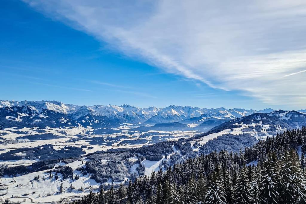 Penthouse Im Dachgeschoss Apartment Sonthofen Bagian luar foto